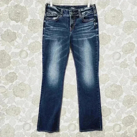 Silver Jeans Denim - Silver Jeans Fluid Boot cut Women's jeans 28